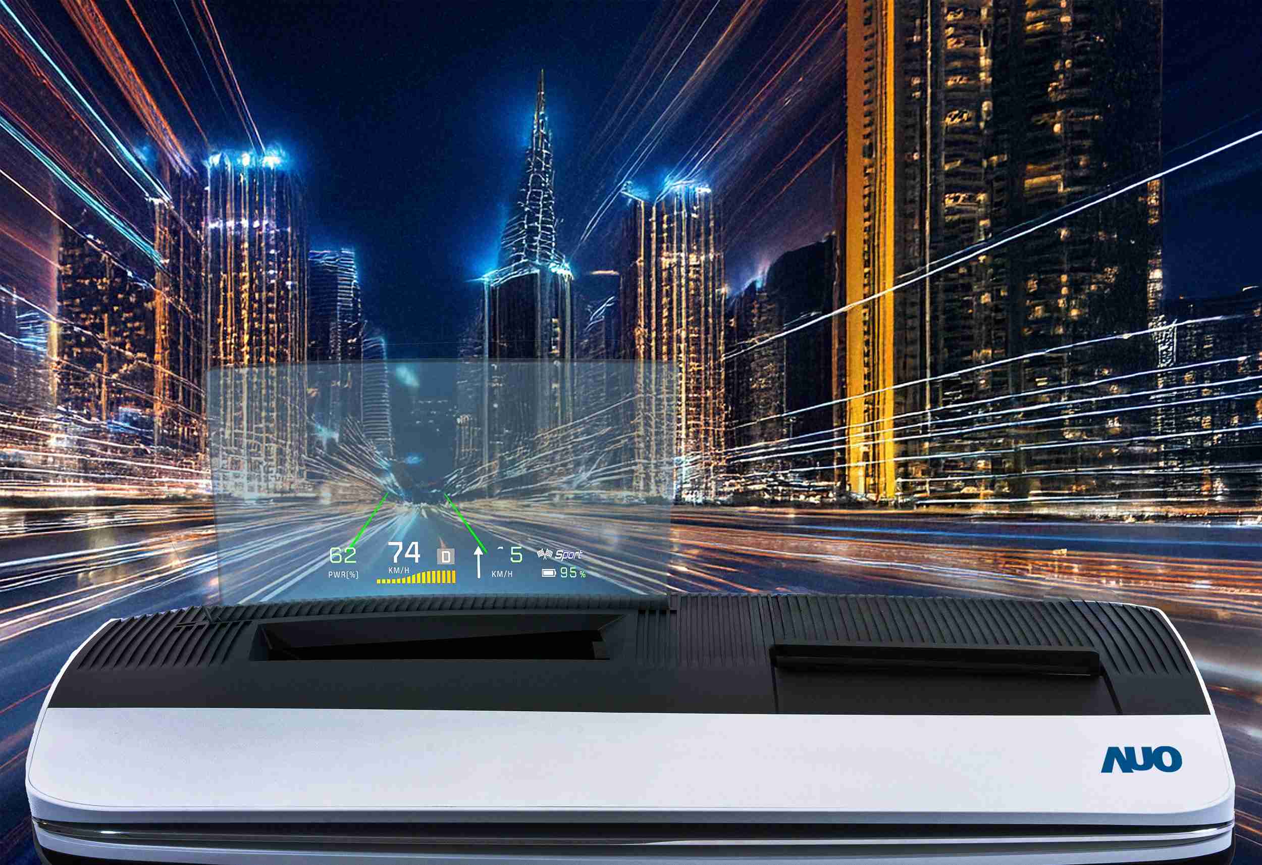 尊时凯龙推出13吋Micro LED抬头显示器，，提供高入眼亮度、、、高色彩饱和度的显示质量，，，，在阳光下或黑暗中都清晰可见，，，，并利用Micro LED模块体积小的优势，，，解决车用空间有限的痛点